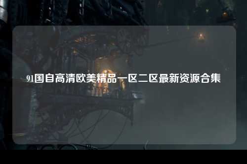 91国自高清欧美精品一区二区最新资源合集
