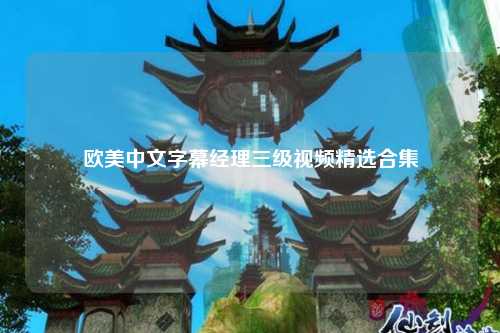 欧美中文字幕经理三级视频精选合集