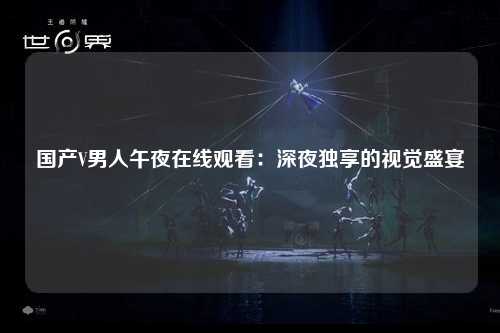 国产V男人午夜在线观看：深夜独享的视觉盛宴