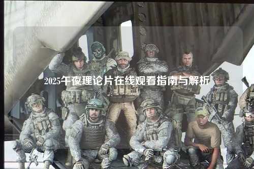 2025午夜理论片在线观看指南与解析
