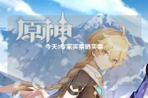 今天3专家实票晒实票