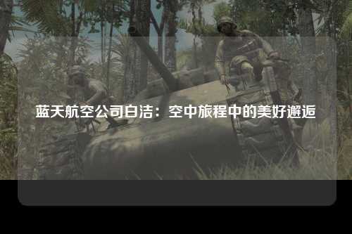 蓝天航空公司白洁：空中旅程中的美好邂逅