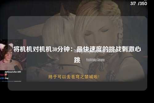 将机机对机机30分钟：最快速度的挑战刺激心跳